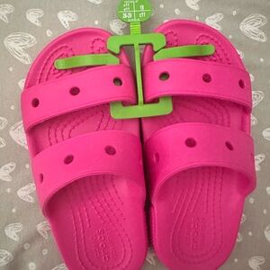 Crocs Kids Pink Sandals
